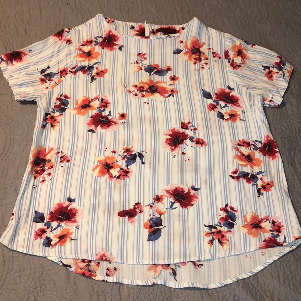 GIMMICK BKE FLORAL BLOUSE - Picture 4 of 7